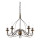 Ideal Lux - Lustra ar ķēdi CORTE 5xE14/40W/230V d. 54 cm varš