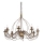 Ideal Lux - Lustra ar ķēdi CORTE 8xE14/40W/230V d. 80 cm varš