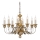 Ideal Lux - Lustra ar ķēdi FIRENZE 8xE14/40W/230V d. 64 cm zelta