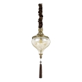 Ideal Lux - Lustra ar ķēdi HAREM 1xE27/42W/230V d. 16,5 cm misiņš