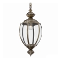 Ideal Lux - Lustra ar ķēdi NORMA 1xE27/60W/230V Ø 25 cm, bronzas krāsā