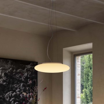 Ideal Lux - Lustra uz kabeļa SMARTIES, 3xE27/42W/230V, Ø 42,5 cm, balta