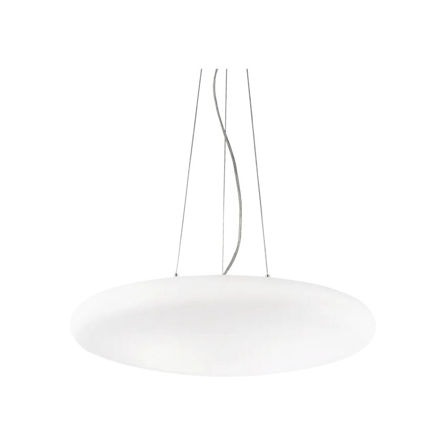 Ideal Lux - Lustra uz kabeļa SMARTIES, 3xE27/42W/230V, Ø 42,5 cm, balta