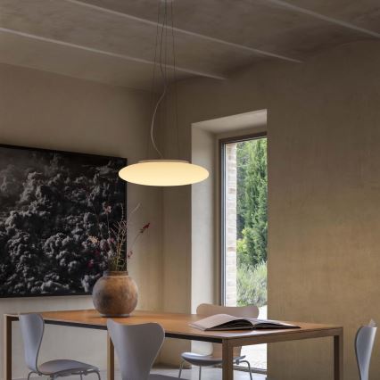 Ideal Lux - Lustra uz kabeļa SMARTIES, 3xE27/42W/230V, Ø 42,5 cm, balta