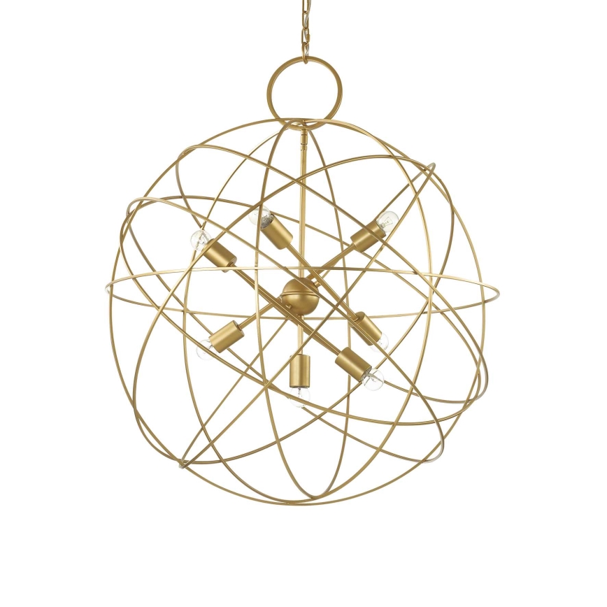Ideal Lux - Lustra uz ķēdes KONSE 7xE27/60W/230V