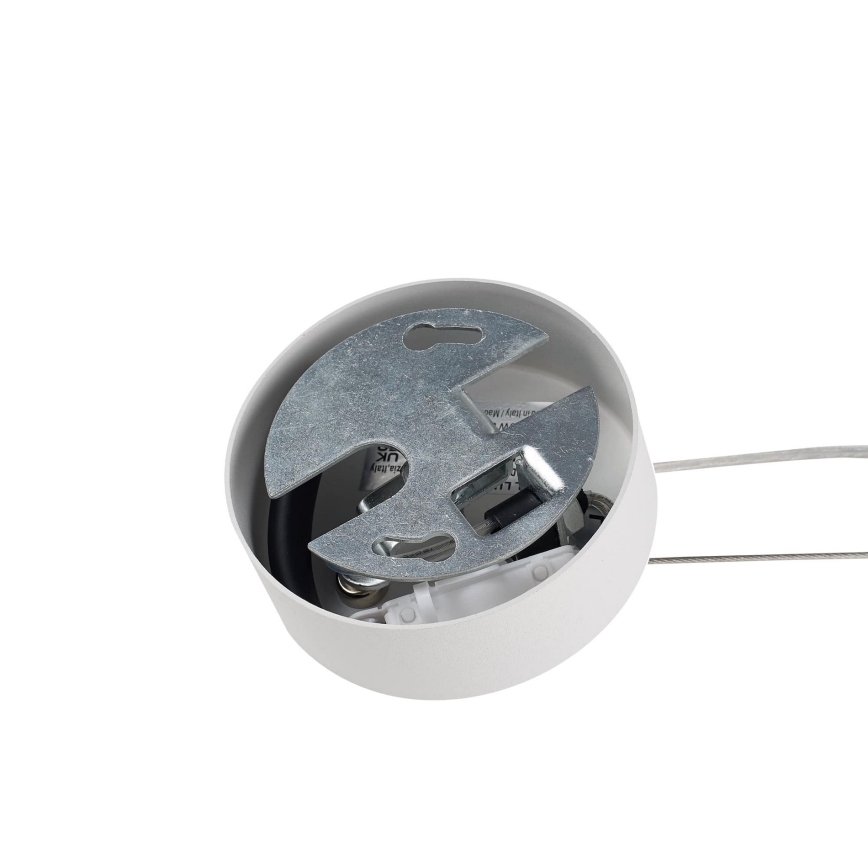 Ideal Lux - Lustra uz vada MAPA 1xE27/42W/230V Ø 40 cm balta