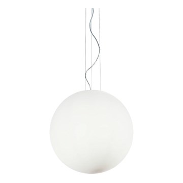 Ideal Lux - MAPA piekaramā lampa ar kabeli 1xE27/42W/230V Ø 50 cm balta