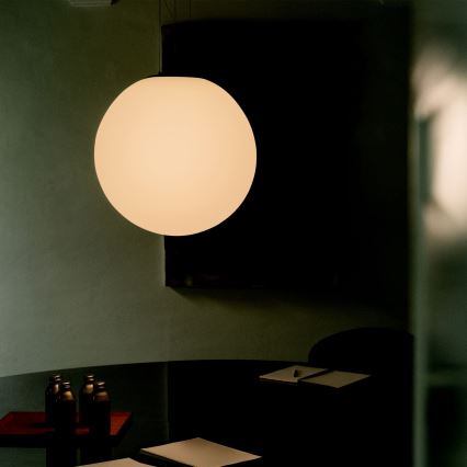 Ideal Lux - MAPA piekaramā lampa ar kabeli 1xE27/42W/230V Ø 50 cm balta