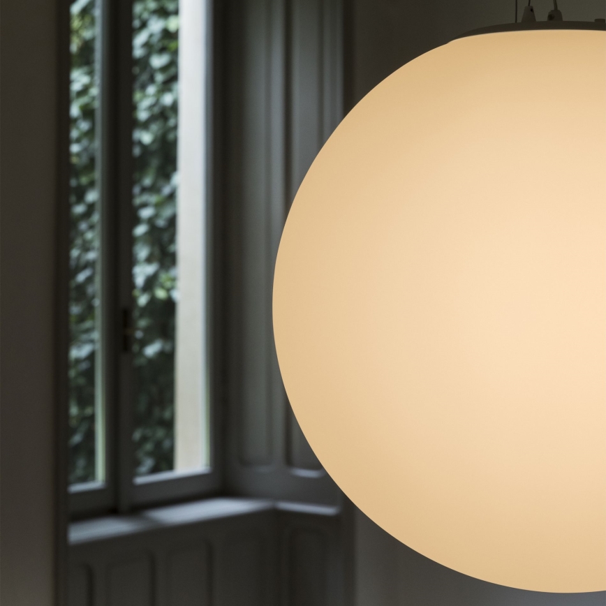 Ideal Lux - MAPA piekaramā lampa ar kabeli 1xE27/42W/230V Ø 50 cm balta