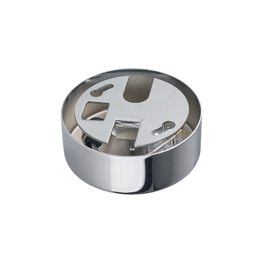 Ideal Lux - NODI pakaramā lustra uz troses, 9xE14/28W/230V, Ø 80 cm, spīdīgs hroms/balts