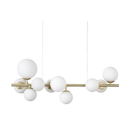 Ideal Lux - Nomaiņas abažūrs lustrai/gaismeklim/lampai PERLAGE Ø 12 cm balts