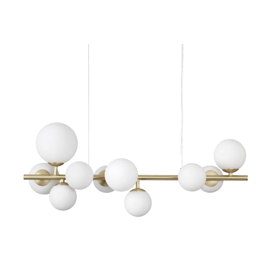 Ideal Lux - Nomaiņas abažūrs lustrai/gaismeklim/lampai PERLAGE Ø 12 cm balts