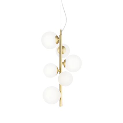 Ideal Lux - Nomaiņas abažūrs lustrai/gaismeklim/lampai PERLAGE Ø 12 cm balts