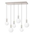 Ideal Lux - ODEON LED lustra uz troses LED/39W/230V CRI 90 bēša/balta