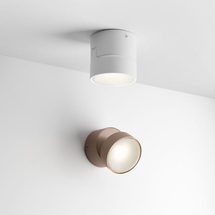 Ideal Lux - OMEGA LED āra sienas gaismeklis, 7W, 230V, CRI 90, IP54, brūns