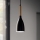 Ideal Lux - Pakaramā lustra ar vadu MANHATTAN 1xE14/40W/230V Ø 11 cm melna/buk
