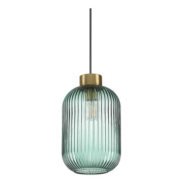 Ideal Lux - Piekaramā lampa ar vadu MINT 1xE27/60W/230V Ø 14 cm zaļa