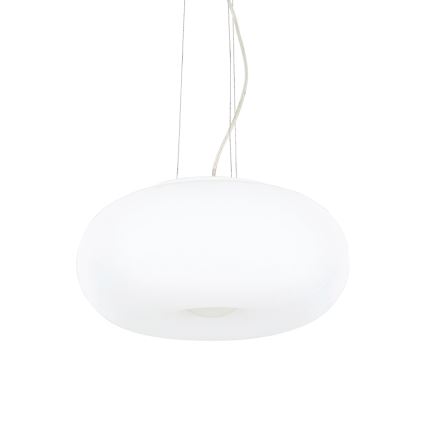 Ideal Lux - Piekaramā lampa ULISSE 3xE27/60W/230V Ø 42 cm balta