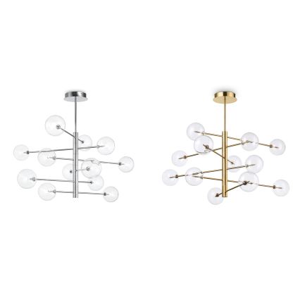 Ideal Lux - Rezerves abažūrs lustrai un lampai EQUINOXE, Ø 15 cm, caurspīdīgs