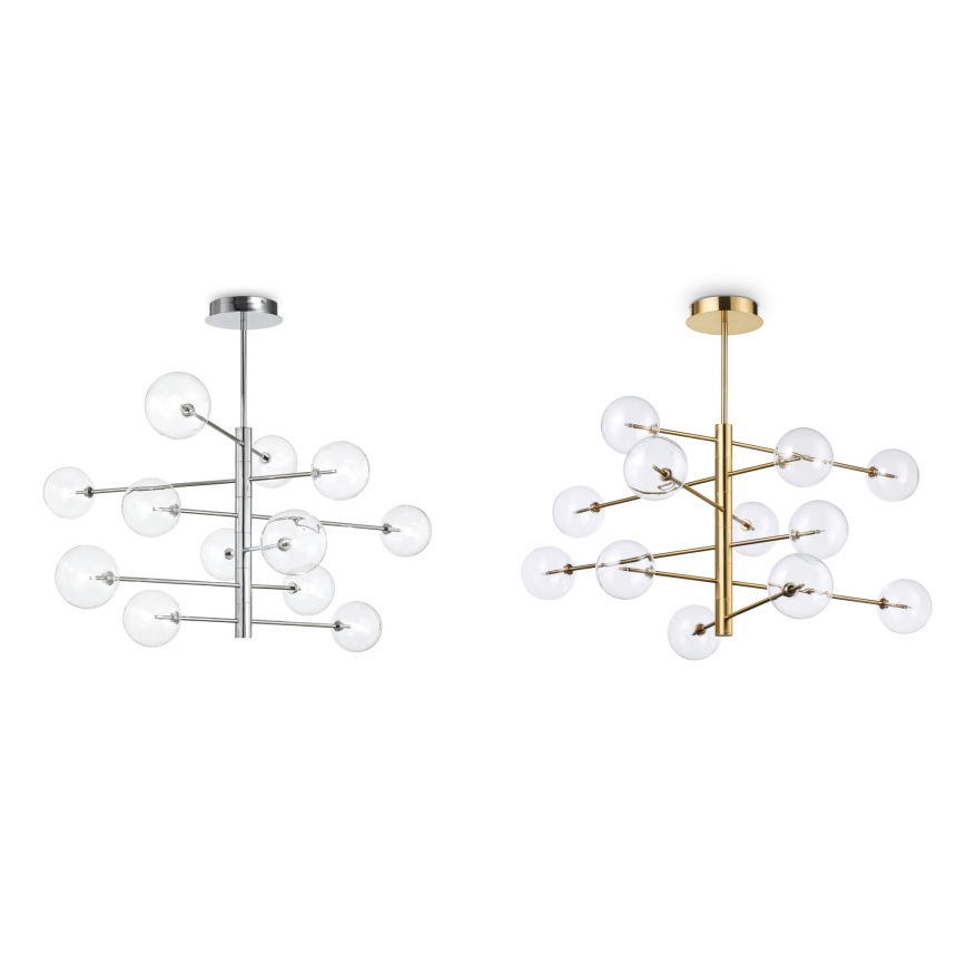 Ideal Lux - Rezerves abažūrs lustrai un lampai EQUINOXE, Ø 15 cm, caurspīdīgs