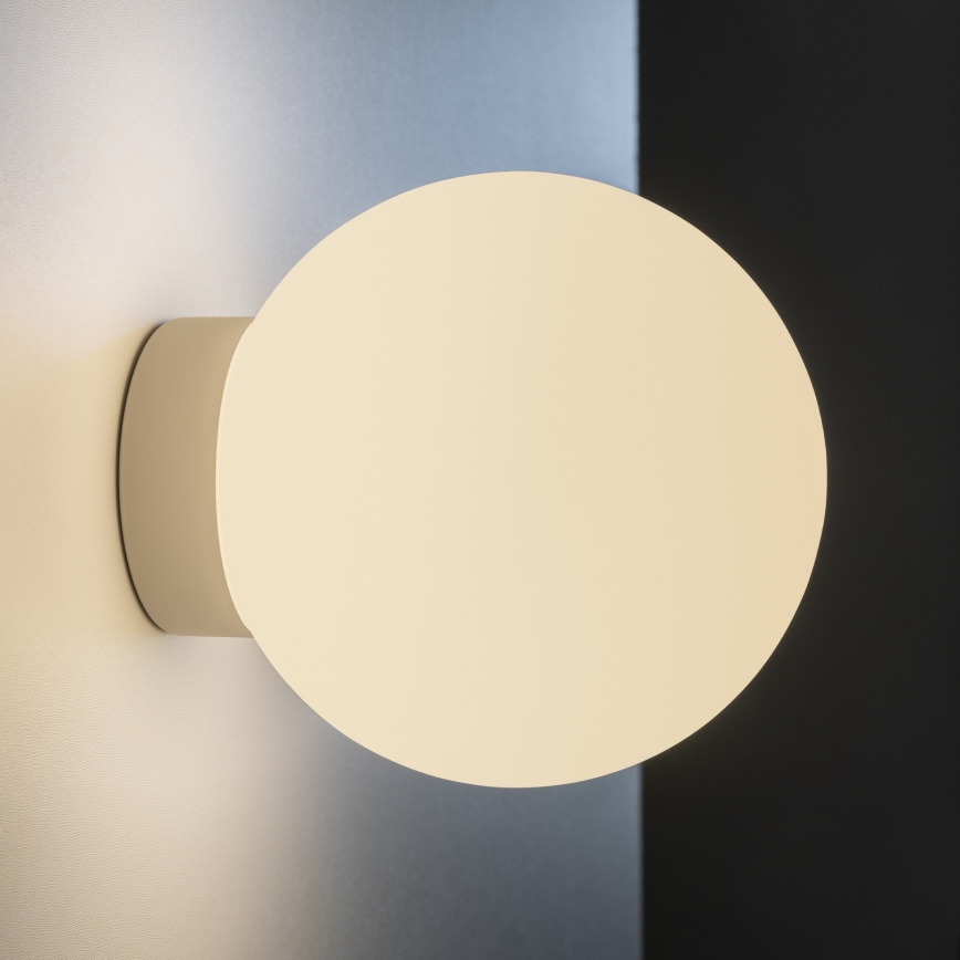 Ideal Lux - Sienas gaismeklis MAPA 1xE27/42W/230V Ø 20 cm balts