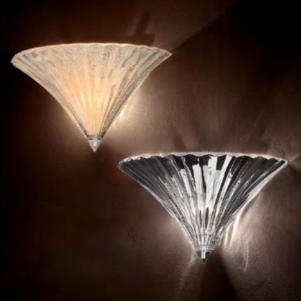 Ideal Lux - sienas gaismeklis SANTA 1xE14/40W/230V caurspīdīgs