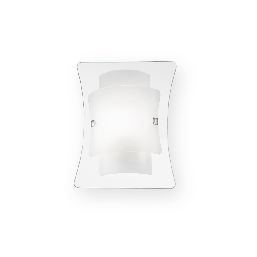 Ideal Lux - Sienas gaismeklis TRIPLO 1xE27/60W/230V caurspīdīgs