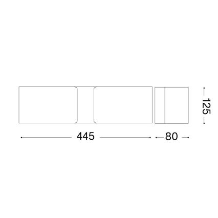 Ideal Lux - Sienas lampa 2xE27/60W/230V
