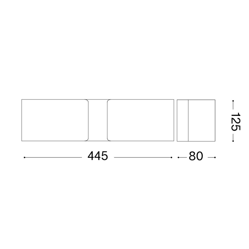 Ideal Lux - Sienas lampa 2xE27/60W/230V