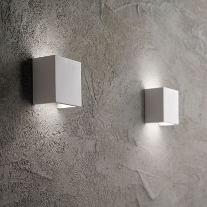 Ideal Lux - Sienas lampa FLASH GESSO 1xG9/40W/230V balta