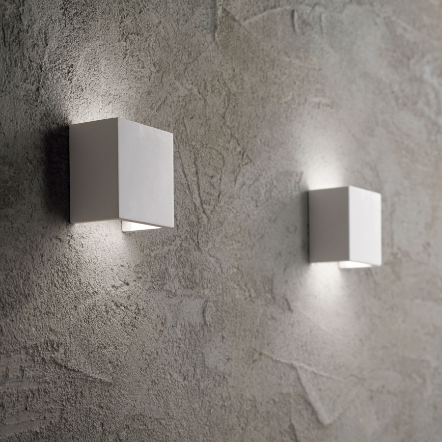 Ideal Lux - Sienas lampa FLASH GESSO 1xG9/40W/230V balta