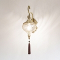 Ideal Lux - Sienas lampa HAREM 1xE27/42W/230V misiņš