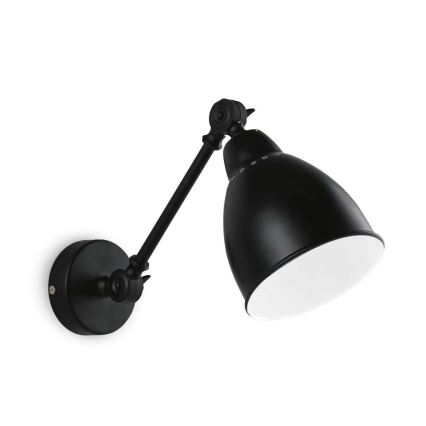 Ideal Lux - Sienas lampa NEWTON 1xE27/42W/230V melna