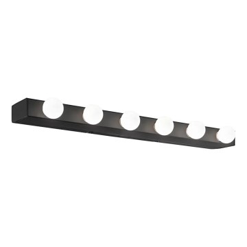 Ideal Lux - Sienas lampa PRIVE 6xE14/40W/230V melna