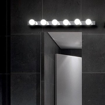 Ideal Lux - Sienas lampa PRIVE 6xE14/40W/230V spīdīgi hromēts