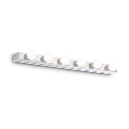 Ideal Lux - Sienas lampa PRIVE 6xE14/40W/230V spīdīgi hromēts