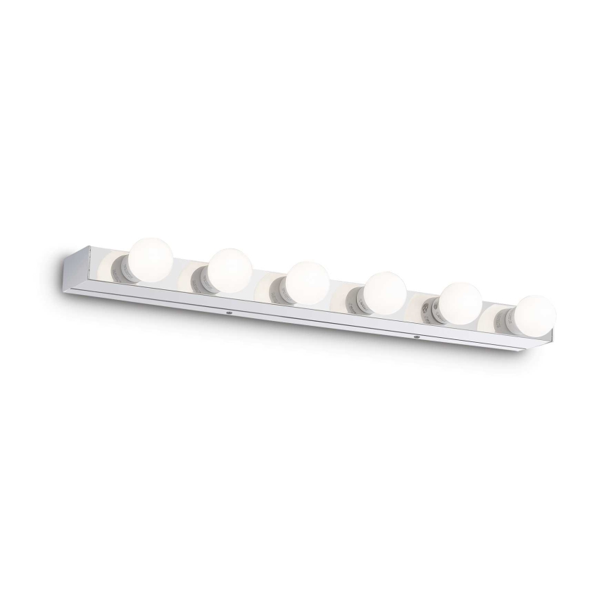 Ideal Lux - Sienas lampa PRIVE 6xE14/40W/230V spīdīgi hromēts