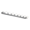 Ideal Lux - Sienas lampa PRIVE 8xE14/40W/230V spīdīgi hromēts