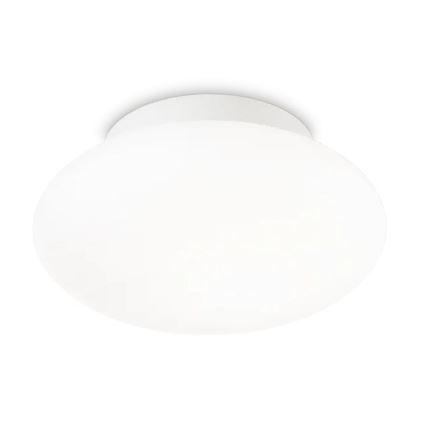 Ideal Lux - Vannas istabas griestu lampa BUBBLE 1xE27/60W/230V d. 33,5 cm IP44 balta