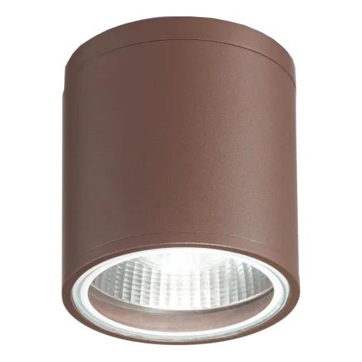 Ideal Lux - Vannas istabas starmetis GUN 1xGU10/28W/230V IP55 brūna