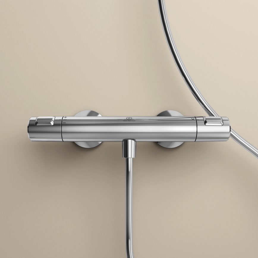 Ideal Standard A7201AA - Termostatiskais dušas jaucējkrāns CERATHERM T25 spīdīgs hroms