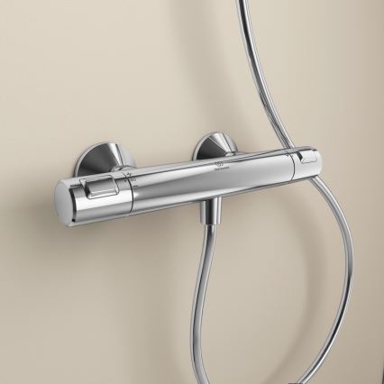 Ideal Standard A7201AA - Termostatiskais dušas jaucējkrāns CERATHERM T25 spīdīgs hroms
