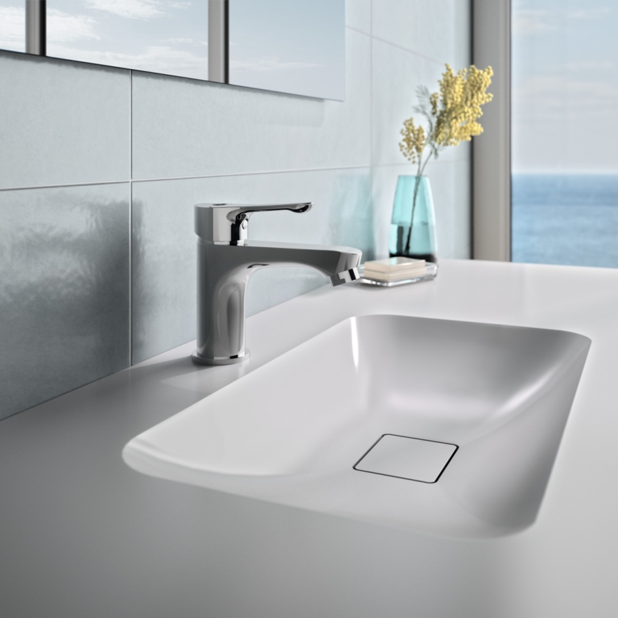 Ideal Standard BC552AA - Izlietnes jaucējkrāns ALPHA 13,6 cm spīdīgs hroms