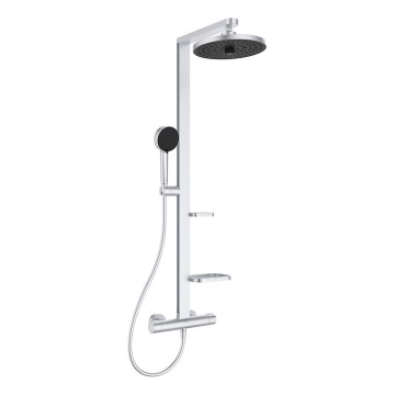 Ideal Standard BD583SI - Dušas komplekts ar termostatisko jaucējkrānu CERATHERM ALU+ matēts hroms