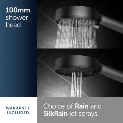 Ideal Standard BD586XG - Dušas komplekts IDEALRAIN ALU+ matēta melna apdare