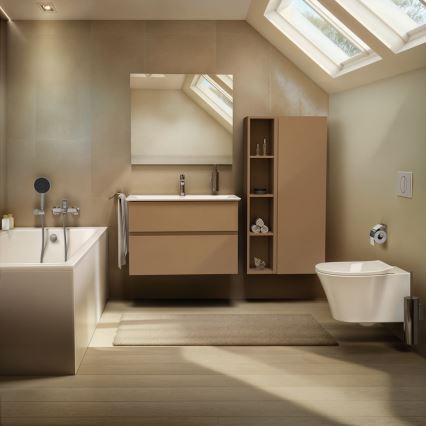 Ideal Standard E228801 - Karājams klozets bez apmales CONNECT AIR keramika/balta