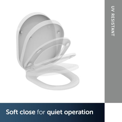 Ideal Standard K706101 - TONIC SoftClose tualetes sēdeklis, balts