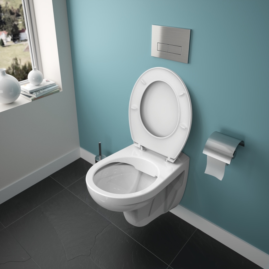 Ideal Standard K881001 - Karājamais WC EUROVIT bez apmales, keramika/balts