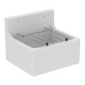 Ideal Standard S593901 - Piekaramā izlietne ar režģi DOURO 45,5x38 cm keramika/balta