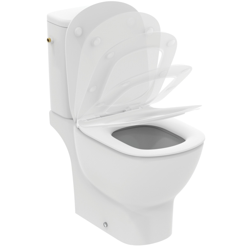 Ideal Standard T352701 - WC sēdeklis SoftClose TESI, balts